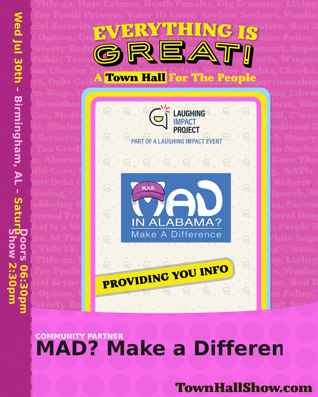 MAD? Make a Difference