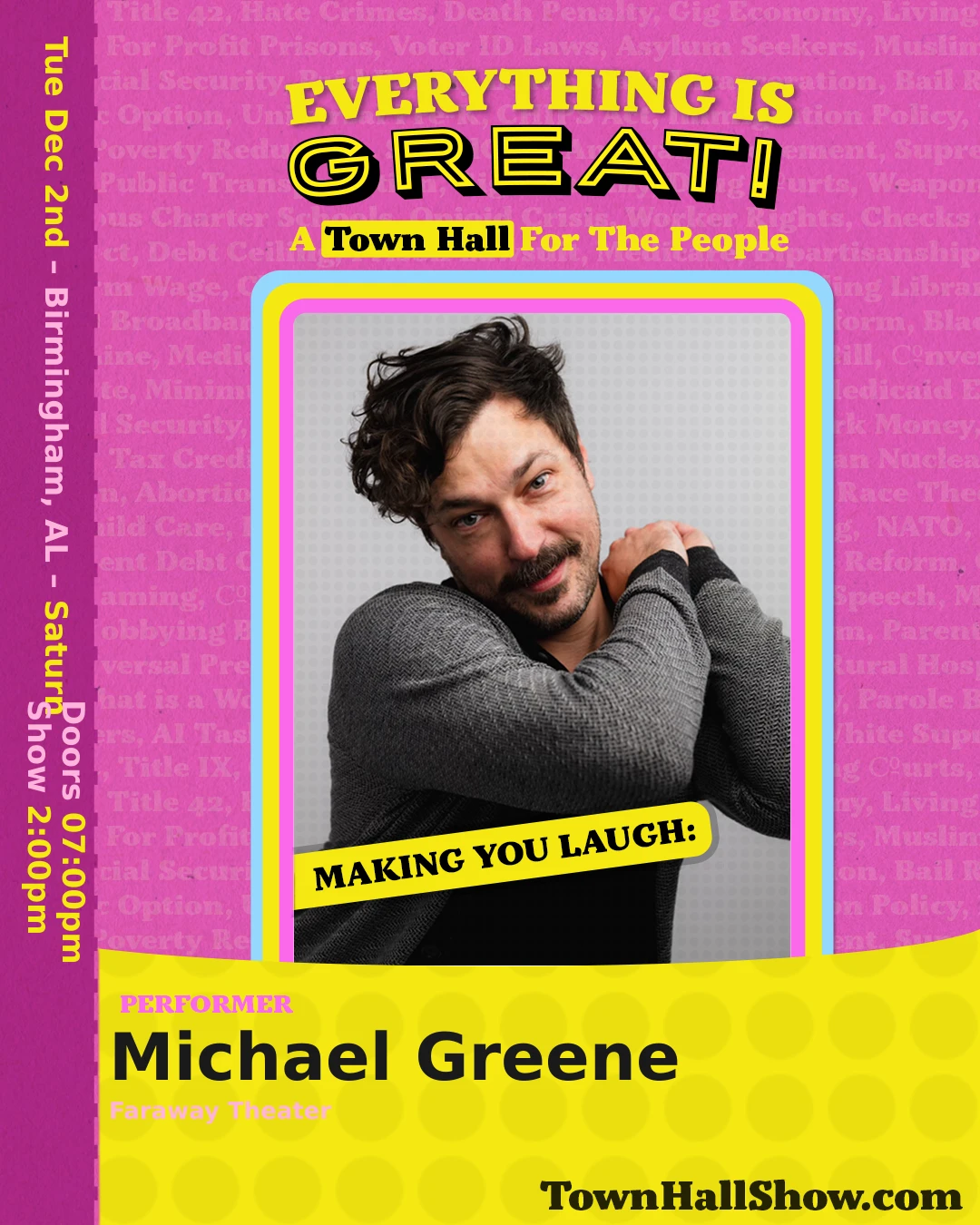 Michael Greene — Performer