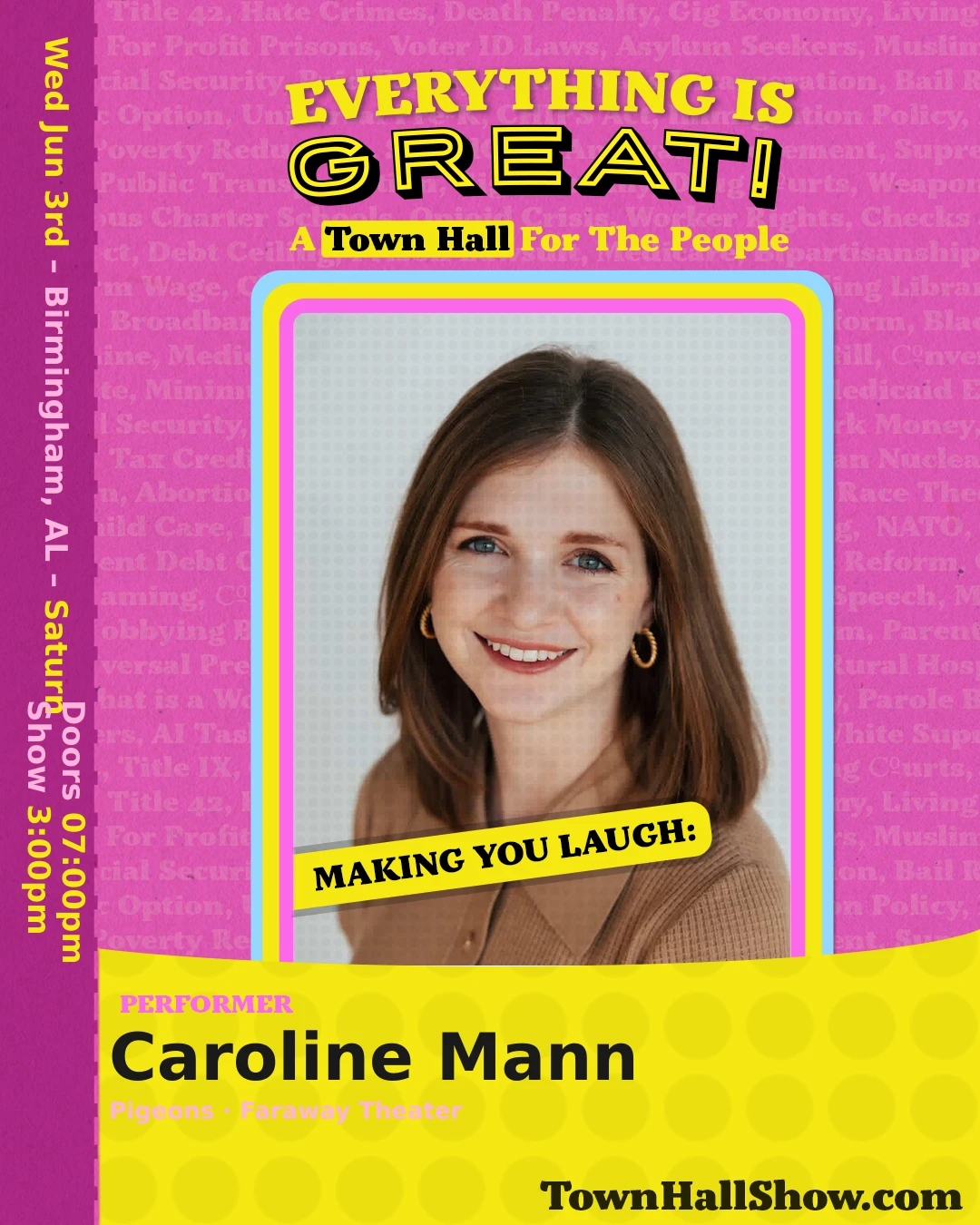 Caroline Mann — Performer